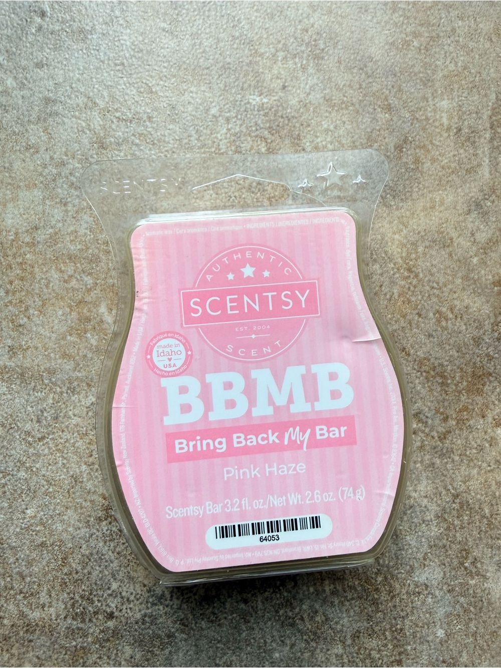 SCENTSY Bar Pink Haze